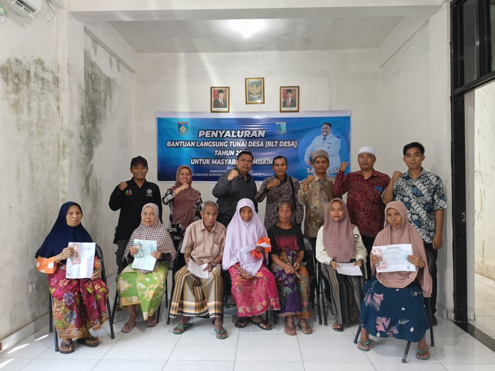 PENYALURAN BLT DESA TAHAP 2 DI DESA JERINGO JELANG IDUL FITRI 1446 H